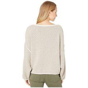Free People Women's Bardot Sweater Gray Size Medium
